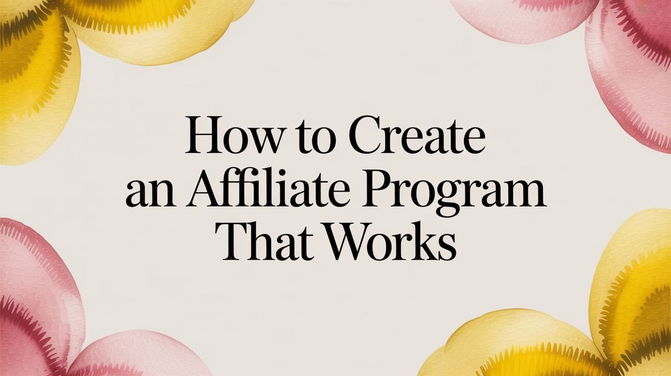 Cover Image for How to Create an Affiliate Program That Works